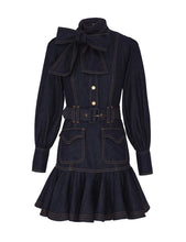 Load image into Gallery viewer, Denim Flip Dress
