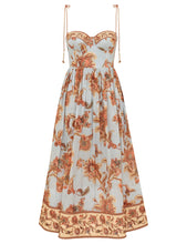 Load image into Gallery viewer, Aster Corset Midi Dress