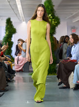 Load image into Gallery viewer, Viscose Plisse Sleeveless Bias Dress