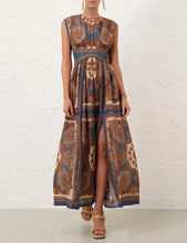 Load image into Gallery viewer, Mahon Waisted Maxi Dress