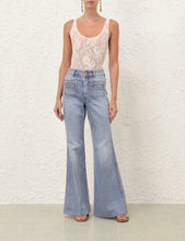 Load image into Gallery viewer, Denim Flare Jean