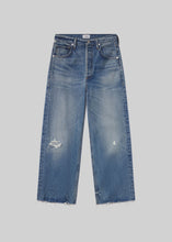 Load image into Gallery viewer, Ayla Raw Hem Crop