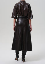 Load image into Gallery viewer, Cassia Leather Skirt