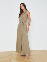 Load image into Gallery viewer, Mayer Military Maxi Dress

