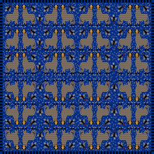Load image into Gallery viewer, Dotted Cheetah Silk Scarf