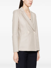 Load image into Gallery viewer, Double Breasted Blazer with Shoulder Pad
