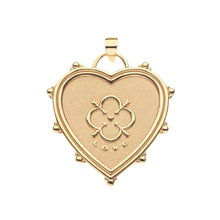 Load image into Gallery viewer, LOVE Treasure Trove Heart Pendant On 18" Drawn Link Chain