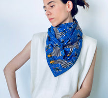 Load image into Gallery viewer, Dotted Cheetah Silk Scarf