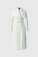 Load image into Gallery viewer, Mai Wrap Coat Cream