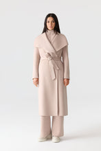 Load image into Gallery viewer, Mai Wrap Coat Sepia Rose