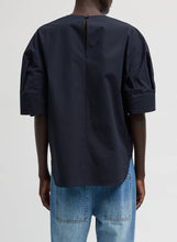 Load image into Gallery viewer, Compact Eco Poplin Reverse Sleeve Top