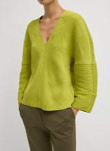Load image into Gallery viewer, Viscose Plisse Hinged Long Sleeve Top