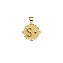 Load image into Gallery viewer, JW Letter Coin Necklace