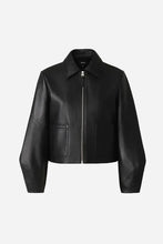 SOLANA-L Relaxed fit leather bomber