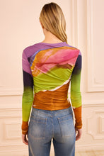 Load image into Gallery viewer, Paradis Ruched Jersey Top