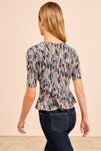Load image into Gallery viewer, Samira Mulitcolor Short Sleeve Top