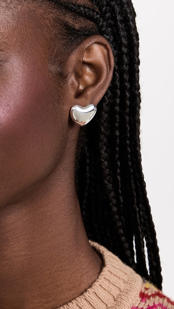 アクセサリー ANNIKA INEZ Voluptuous Heart Earrings Small Voluptuous Heart Earrings – Annika Inez