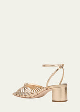 Load image into Gallery viewer, Olivia Knot Mid Heel Sandal
