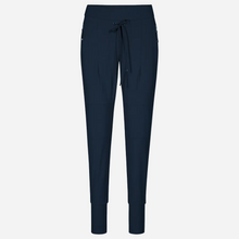 Navy blue drawstring jogger pants