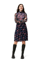 Load image into Gallery viewer, Printed Mesh Rollneck Top