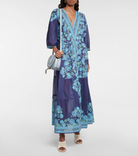 Load image into Gallery viewer, V-Neck Loose Maxi Dress