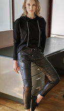 Load image into Gallery viewer, Candy Faux Leather Black Pant