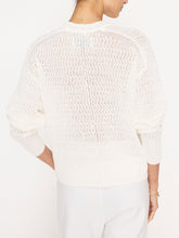 Load image into Gallery viewer, Leia Open Stitch Vee Sweater
