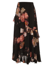 Load image into Gallery viewer, Hypnotic Asymmetric Midi Skirt
