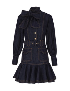 Denim Flip Dress
