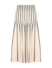 Load image into Gallery viewer, Rebellion Striped Midi Skirt
