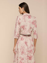 Load image into Gallery viewer, Eda Cropped Linen Jacket
