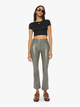 Load image into Gallery viewer, The Insider Flood Vegan Leather Pant
