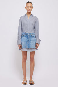 Eastyn Denim Combo Mini Dress