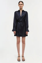 Load image into Gallery viewer, Talit Draped Front Mini Dress
