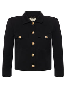 Kumi Cropped Fitted Jacket