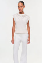 Load image into Gallery viewer, Candra Embellished Knit Vest
