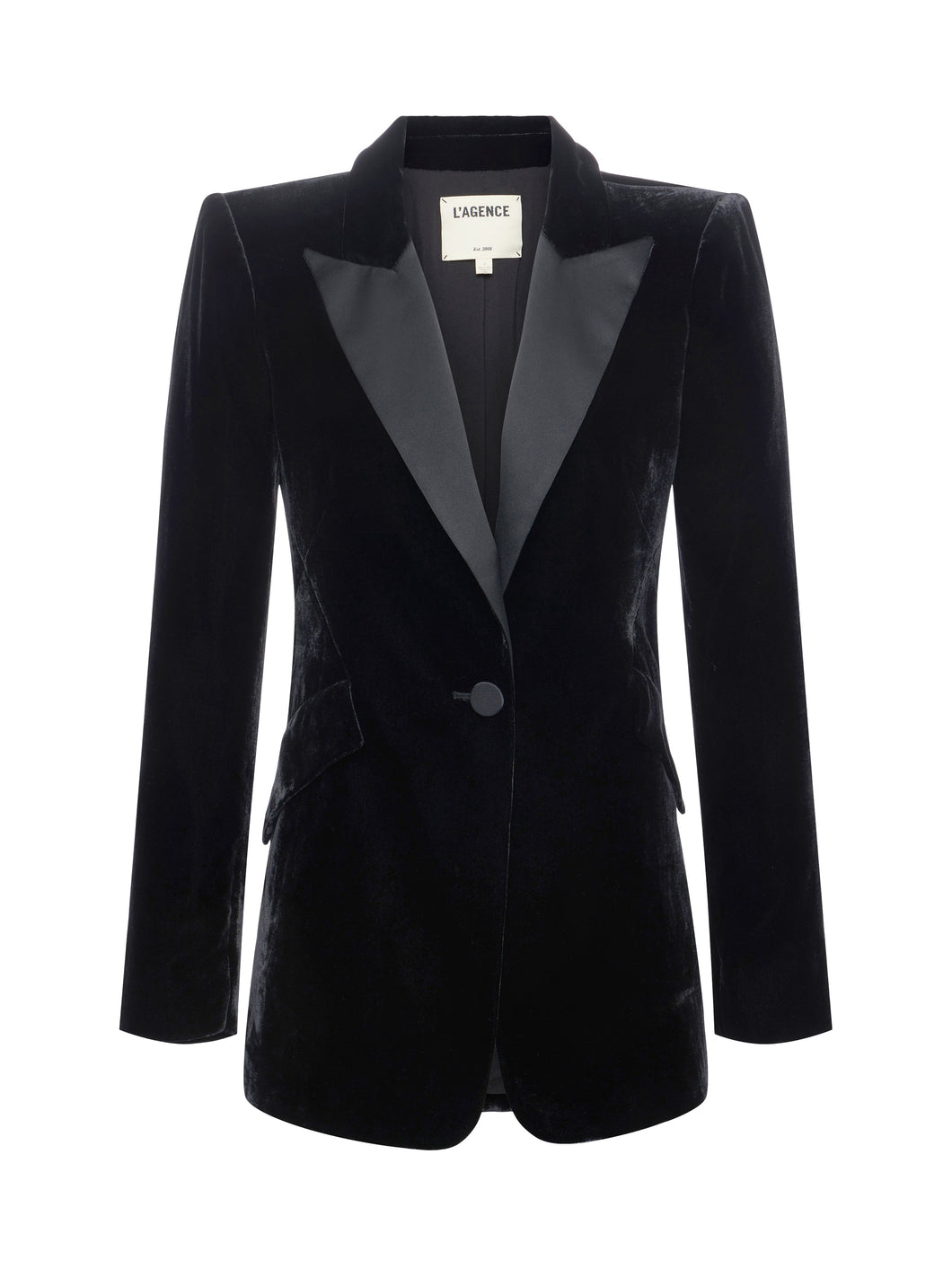 Sheila Velvet Tuxedo Blazer