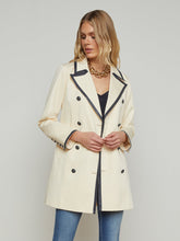 Load image into Gallery viewer, Toru Vegan Leather Trim Trench
