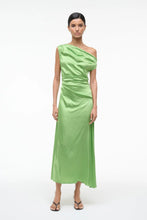 Load image into Gallery viewer, Phare Silk Dress - Sprout
