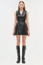 Load image into Gallery viewer, Juliette Leather Mini Dress
