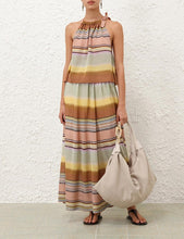 Load image into Gallery viewer, Coco Stripe Circle Skirt
