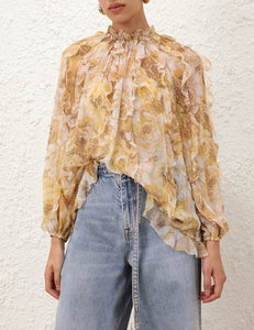 Balance Frill Billow Top