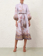 Load image into Gallery viewer, Luna Button Midi Dress
