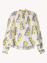 Load image into Gallery viewer, Ornament Tie Neck Blouse
