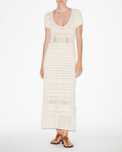 Load image into Gallery viewer, Aurore Long Openwork Knit Dress
