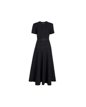 Load image into Gallery viewer, Elizabeth Dress in Solid Cotton Linen

