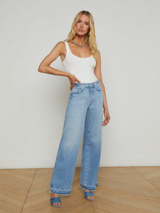 Scottie High Rise Wide Leg Jean