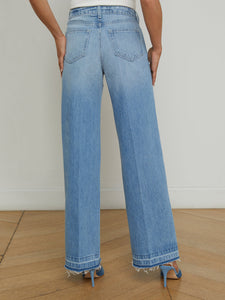 Scottie High Rise Wide Leg Jean