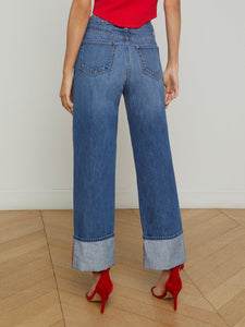 Leighton Cuffed Stovepipe Jean