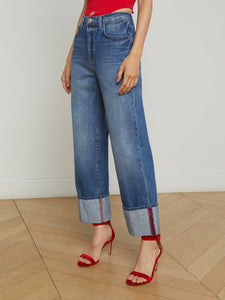 Leighton Cuffed Stovepipe Jean